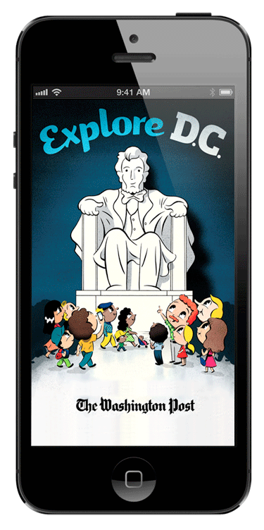 explore dc app screenshot