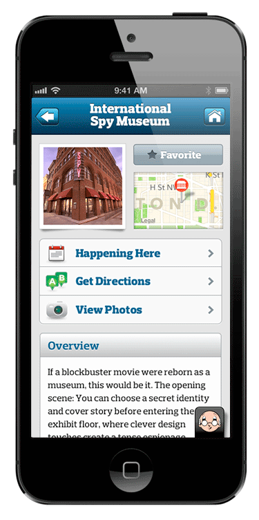 explore dc app screenshot