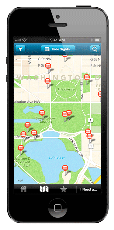 explore dc app screenshot