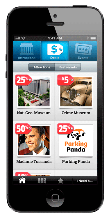 explore dc app screenshot